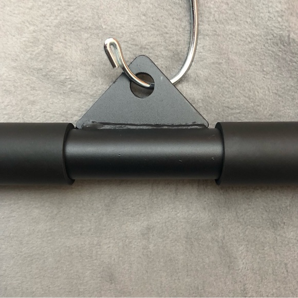 Mini Straight Bar With Grips Handle Cable Attachment Black - Picture 3 of 5